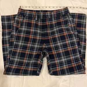 American Eagle plaid pants size 8